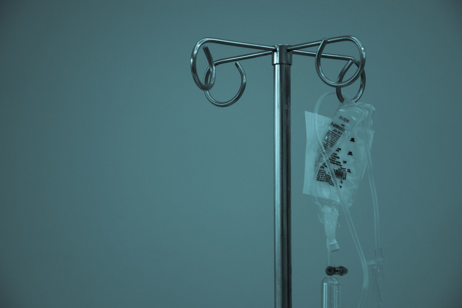 IV hydration drip bag on an IV stand, mobile IV hydration in Donna and Weslaco, TX